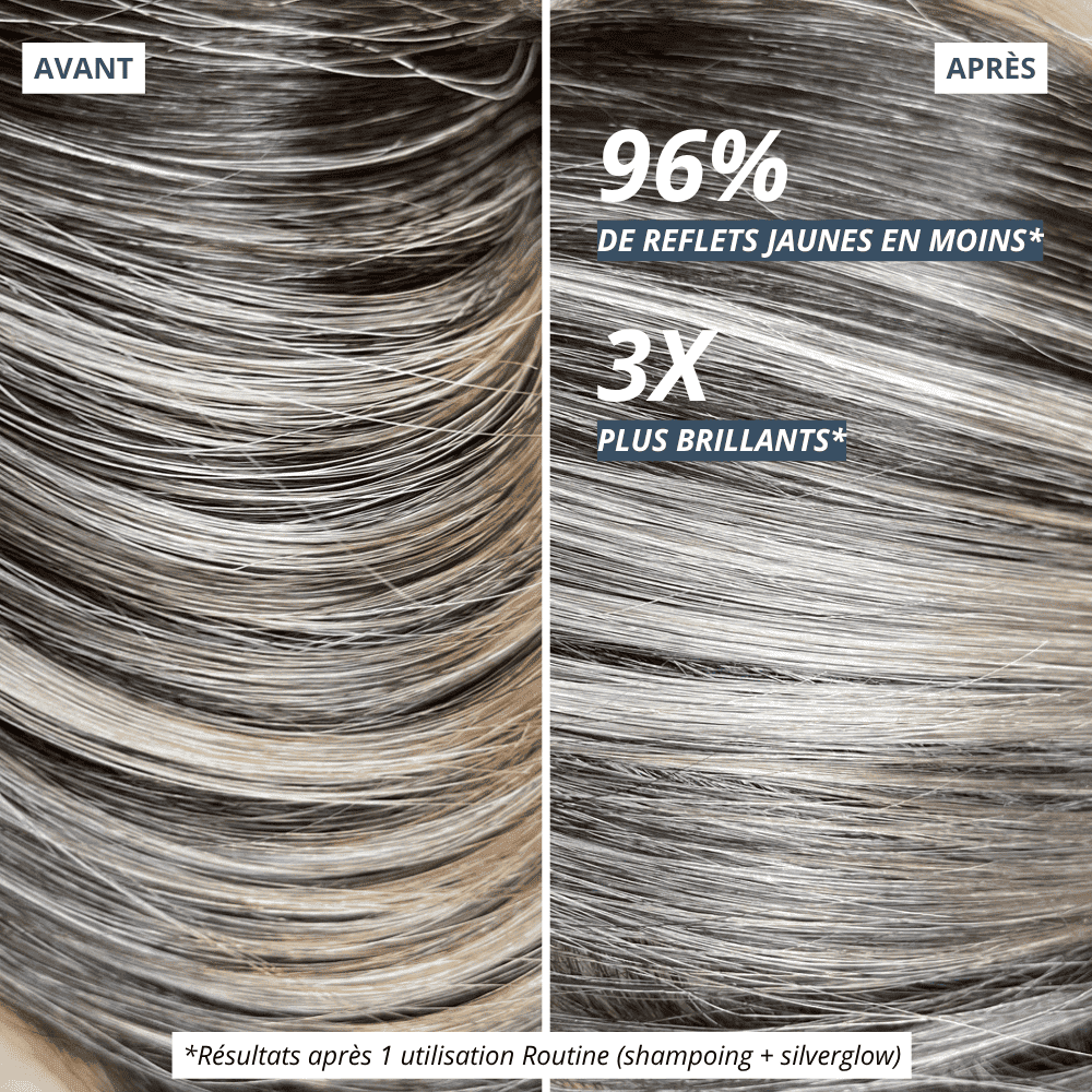 Shampoing pour cheveux blancs "Silver Glow"