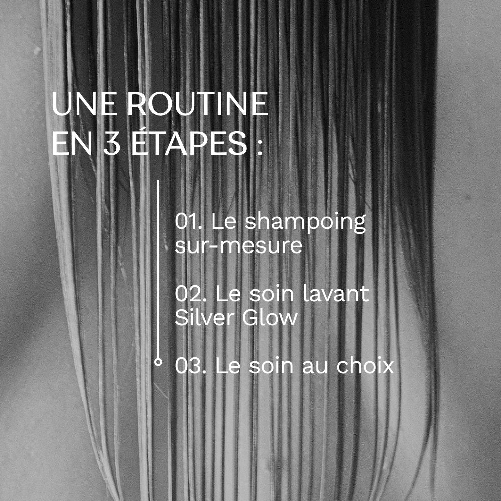 Le Trio Cendrée : La première routine pour cheveux blancs
